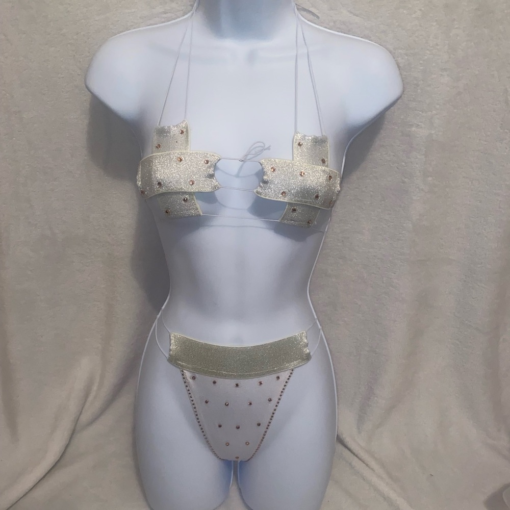 Cross top exotic dancewear